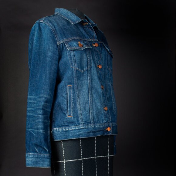 MADEWELL Womens Denim Jacket L - Picture 3 of 14